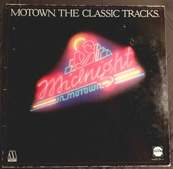 Various : Motown The Classic Tracks : Midnight In Motown (LP,Compilation,Stereo)