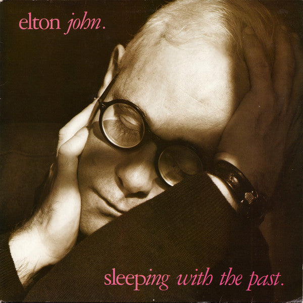 Elton John : Sleeping With The Past (LP,Album,Stereo)