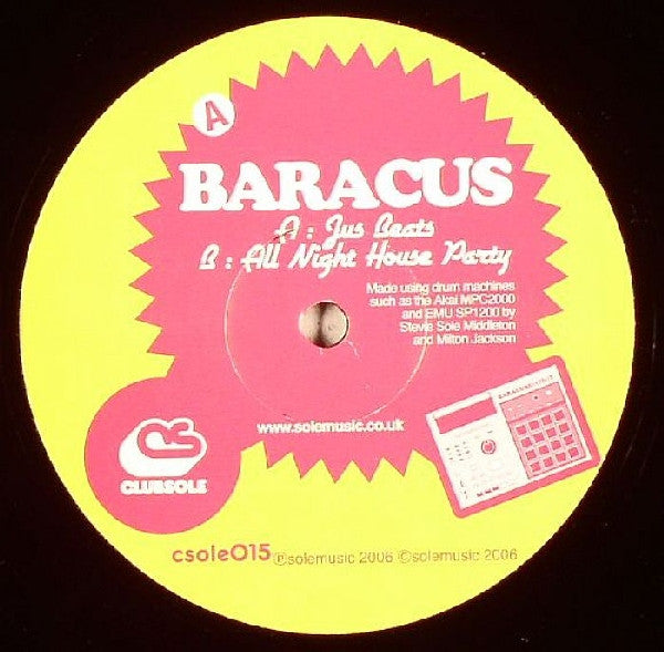 Baracus : Jus Beats (12")