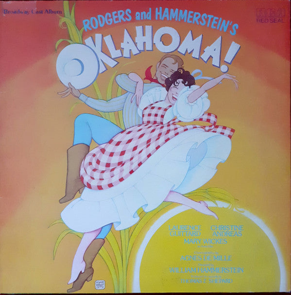 Rodgers & Hammerstein - Laurence Guittard, Christine Andreas : Oklahoma! (Broadway Cast Album) (LP, Album, Gat)