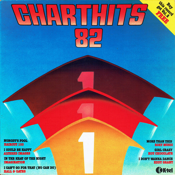 Various : Charthits 82 Vol. 1 (LP, Comp, WEA)