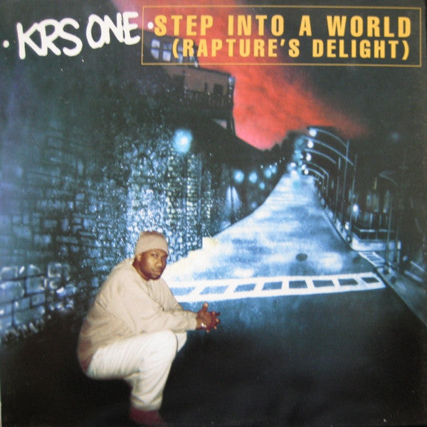 KRS-One : Step Into A World (Rapture's Delight) (12",33 ⅓ RPM)