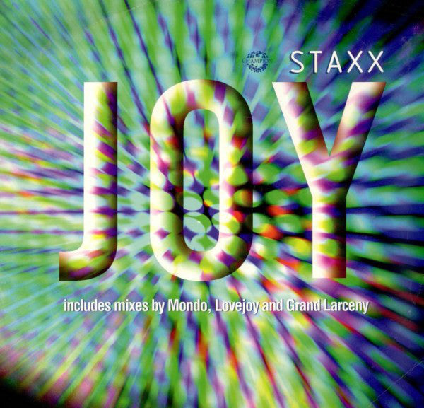 Staxx : Joy (12",33 ⅓ RPM)