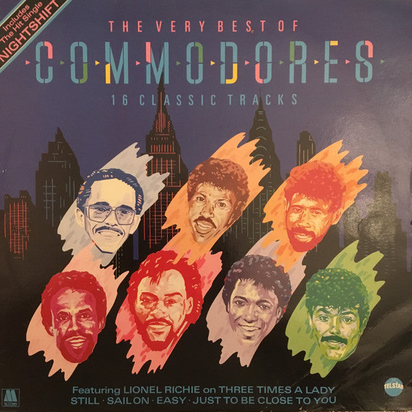 Commodores : The Very Best Of Commodores (LP,Compilation,Stereo)