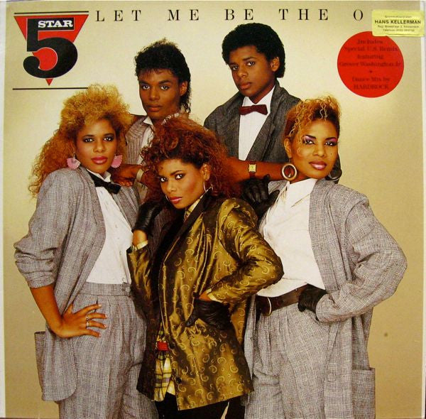 Five Star : Let Me Be The One (12", Maxi)