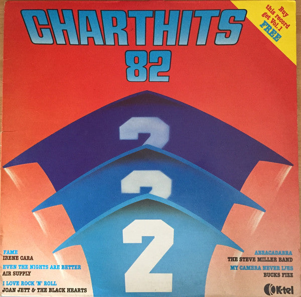 Various : Charthits 82 Vol. 2 (LP, Comp, WEA)