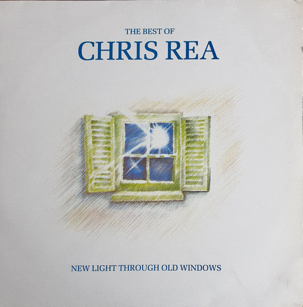 Chris Rea : New Light Through Old Windows (The Best Of Chris Rea) (LP,Compilation,White Label)