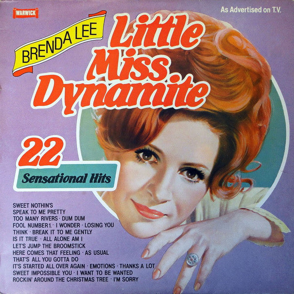 Brenda Lee : Little Miss Dynamite (LP, Comp)