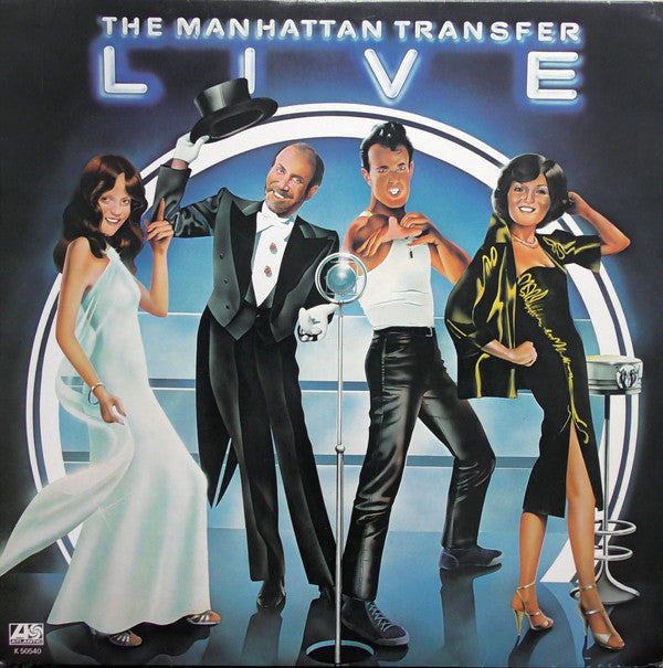 Manhattan Transfer, The : Live (LP,Album)