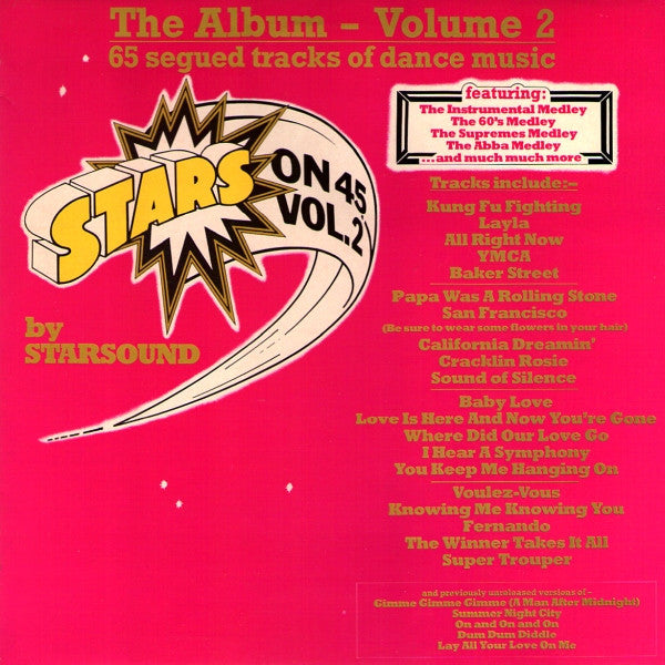 Stars On 45 : Stars On 45 - The Album - Volume 2 (LP, Album)