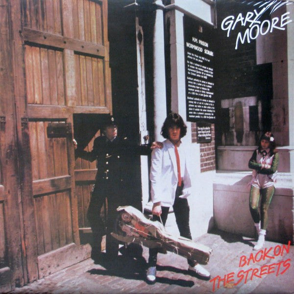 Gary Moore : Back On The Streets (LP,Album,Stereo)