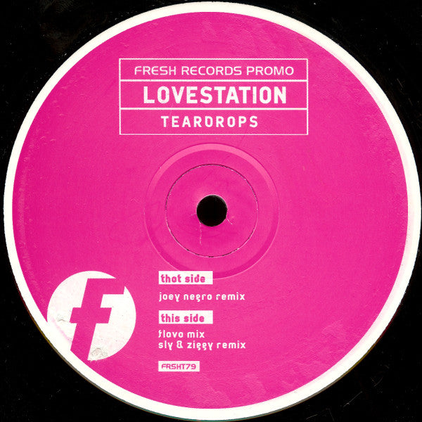 Lovestation : Teardrops (12",Promo)