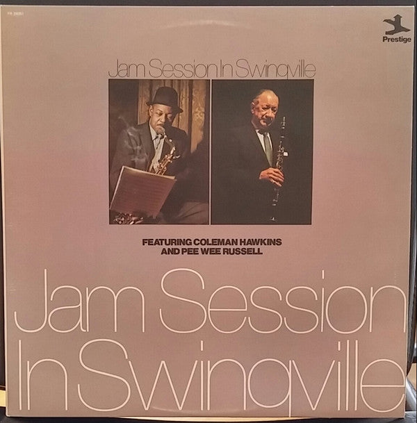 Coleman Hawkins And Pee Wee Russell : Jam Session In Swingville (2xLP, Album, RE, RM)