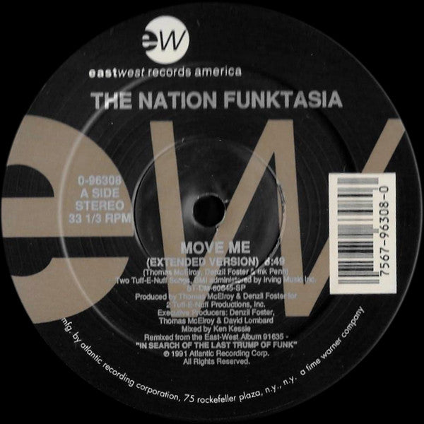 Nation Funktasia, The : Move Me (12")