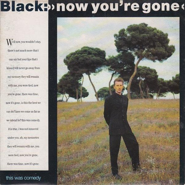 Black (2) : Now You're Gone (7", Single)