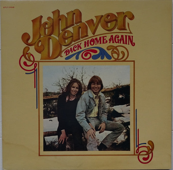 John Denver : Back Home Again (LP, Album, Gat)