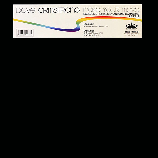 Dave Armstrong : Make Your Move (Part 2) (12",33 ⅓ RPM,45 RPM)