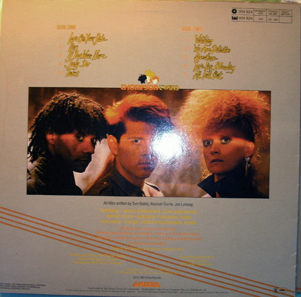 Thompson Twins : Quick Step & Side Kick (LP, Album)