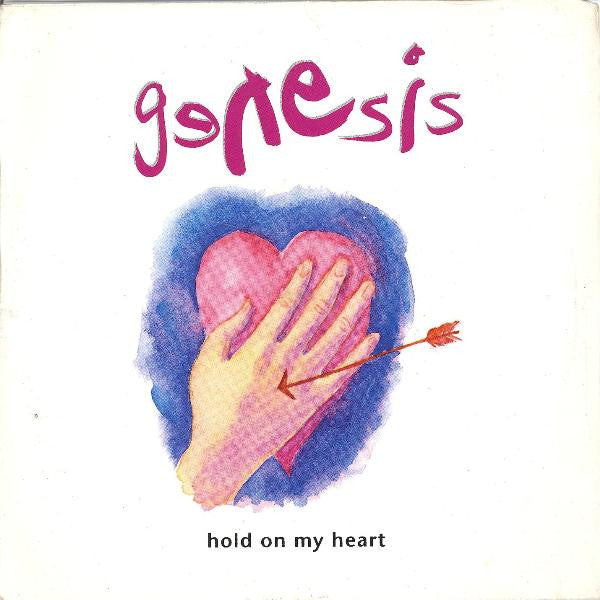 Genesis : Hold On My Heart (7", Single)