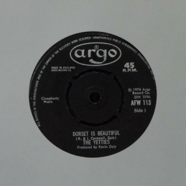 The Yetties : Dorset Is Beautiful (7", Single, 4-P)