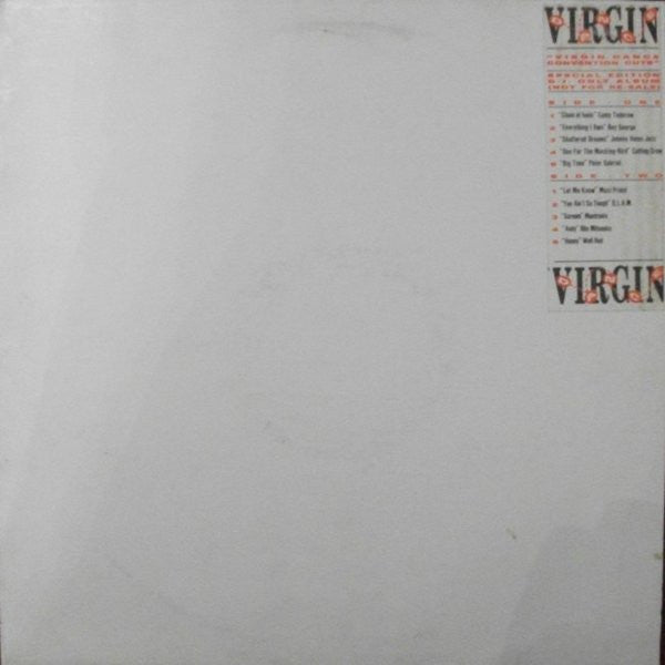 Various : Virgin Dance Convention Cuts (LP,Compilation,Promo)