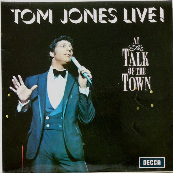 Tom Jones : Tom Jones Live! At The Talk Of The Town (LP,Album,Stereo)