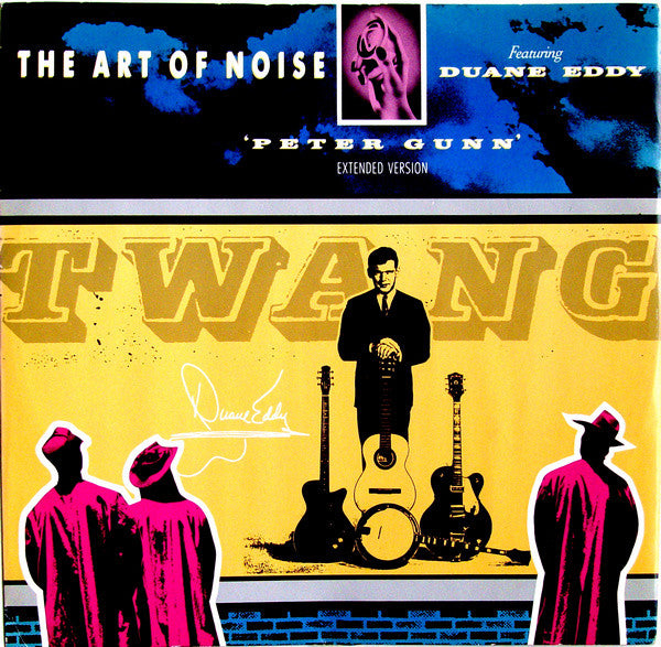The Art Of Noise Featuring Duane Eddy : Peter Gunn (Extended Version) (12", Single, Lig)