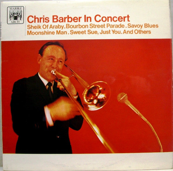 Chris Barber : Chris Barber In Concert (LP, Album, Mono, RE)