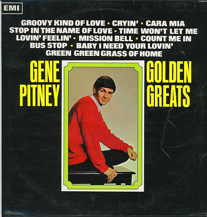 Gene Pitney : Golden Greats (LP, Album, Mono)