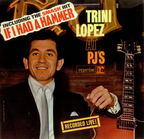 Trini Lopez : Trini Lopez At PJ's (LP, Album, RE)