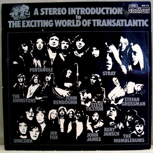 Various : A Stereo Introduction To The Exciting World Of Transatlantic (LP, Comp)