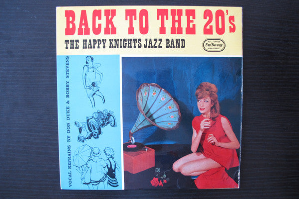 Don Duke And Bobby Stevens Accompanied by The Happy Knights Jazz Band : Back To The Twenties (LP, Album)