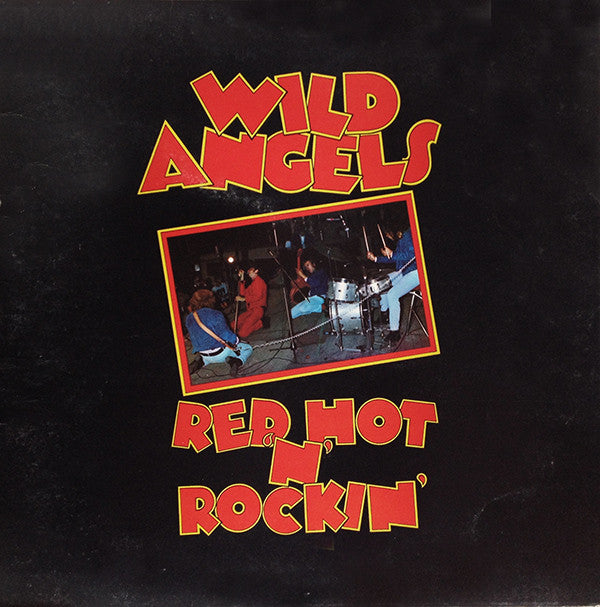 Wild Angels : Red Hot 'N' Rockin' (LP,Album)