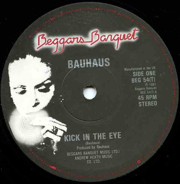 Bauhaus : Kick In The Eye (12",45 RPM)