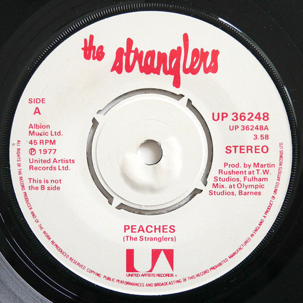 Stranglers, The : Peaches / Go Buddy Go (7",45 RPM)