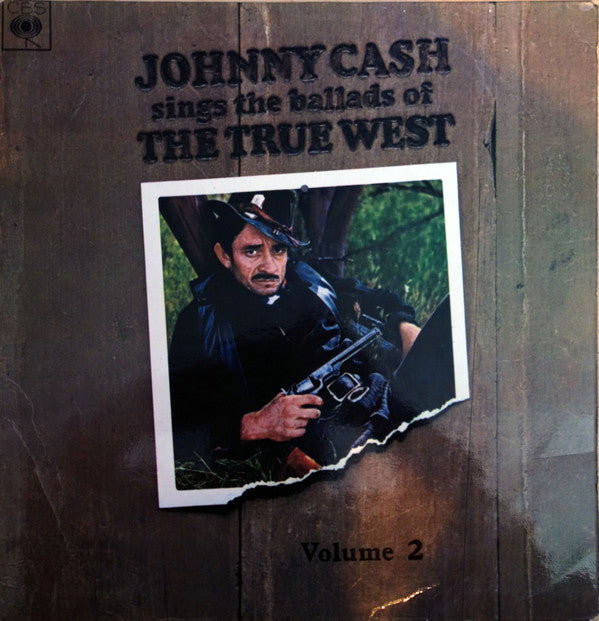 Johnny Cash : Johnny Cash Sings The Ballads Of The True West Volume 2 (LP,Album,Stereo)