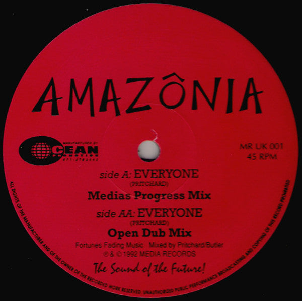 Amazonia : Everyone (12",45 RPM)