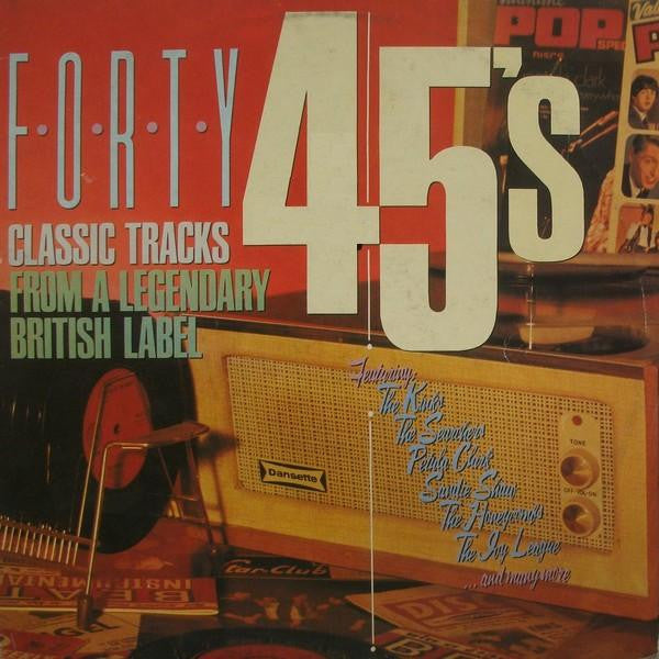 Various : Forty 45's - Classic Tracks From A Legendary British Label (LP,Compilation)