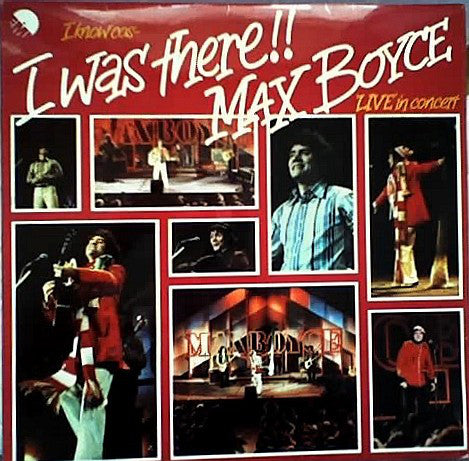 Max Boyce : I Know 'Cos I Was There! (LP)