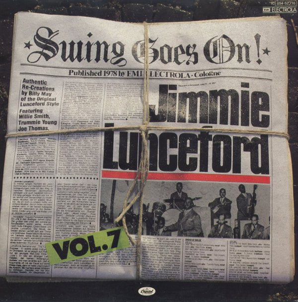 Jimmie Lunceford : Swing Goes On! Vol.7  (LP,Reissue,Stereo)