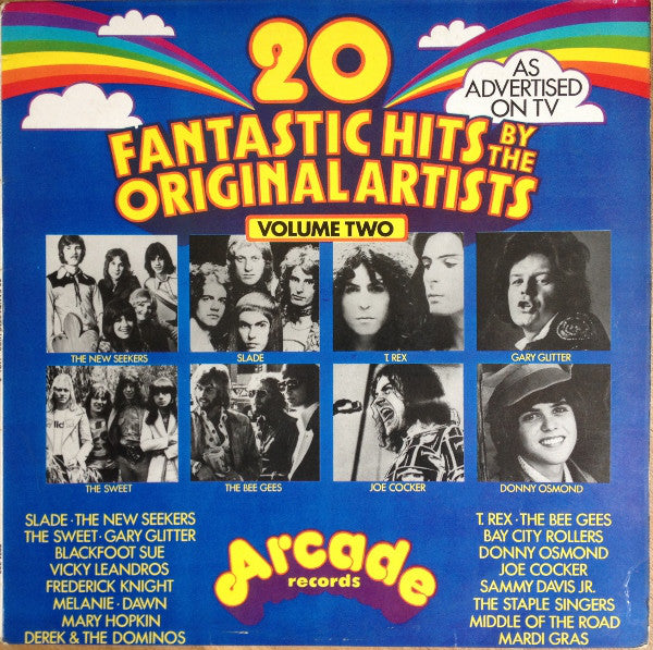 Various : 20 Fantastic Hits By The Original Artists Volume Two (LP, Comp)