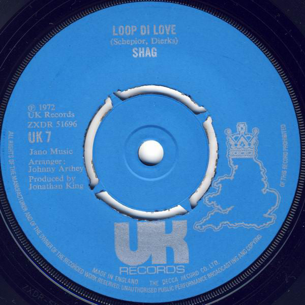 Shag (3) : Loop Di Love (7",Single,45 RPM)