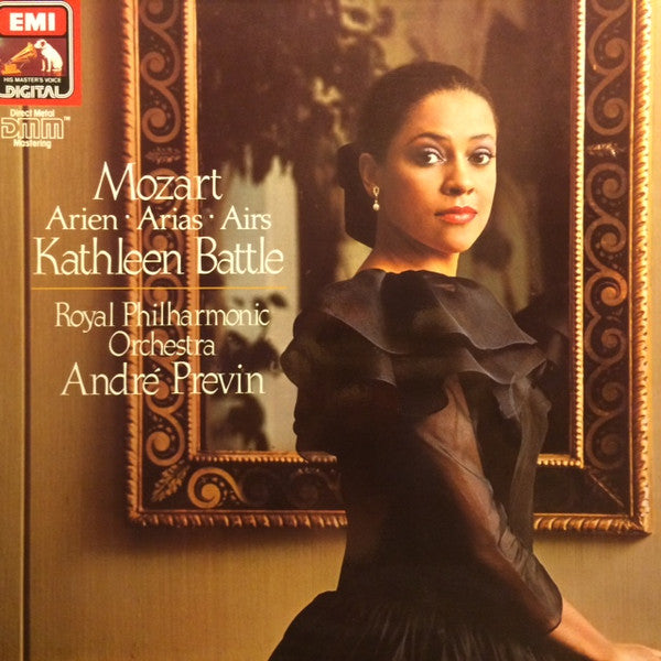 Kathleen Battle, Wolfgang Amadeus Mozart - The Royal Philharmonic Orchestra, André Previn : Arien • Arias • Airs (LP, Album)