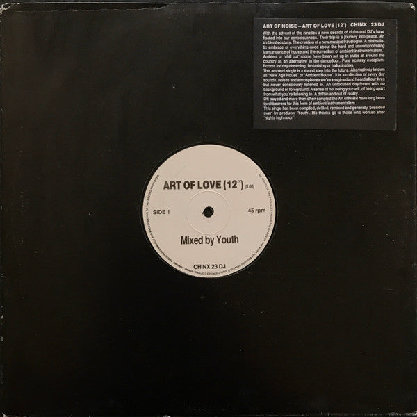 The Art Of Noise : Art Of Love (12", Single, Promo)