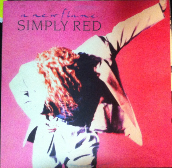 Simply Red : A New Flame (LP,Album,Repress)