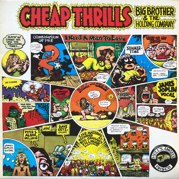 Big Brother & The Holding Company : Cheap Thrills (LP,Album,Reissue)