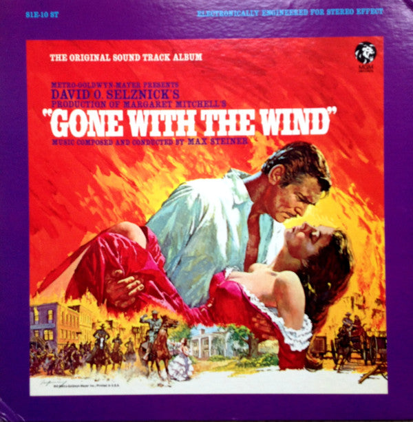 Max Steiner : Gone With The Wind (Original Soundtrack Album) (LP,Album,Stereo)