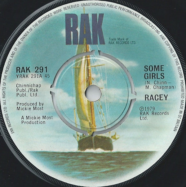 Racey : Some Girls (7", Single)