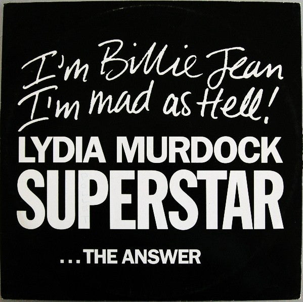 Lydia Murdock : Superstar (12", Single)