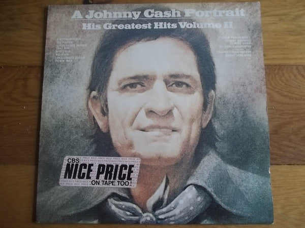 Johnny Cash : A Johnny Cash Portrait, His Greatest Hits, Volume II (LP,Compilation,Reissue)